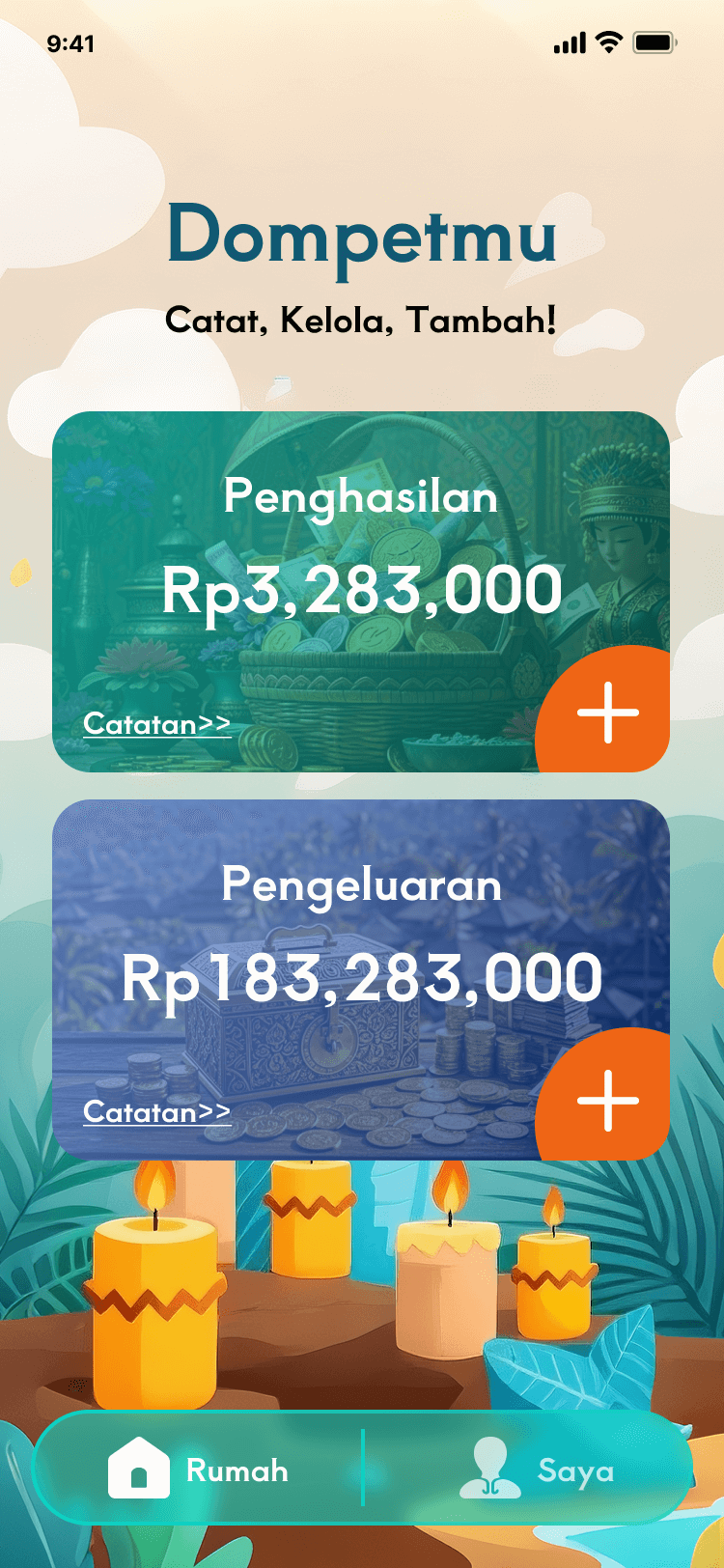 Tampilan 2 Dompetmu