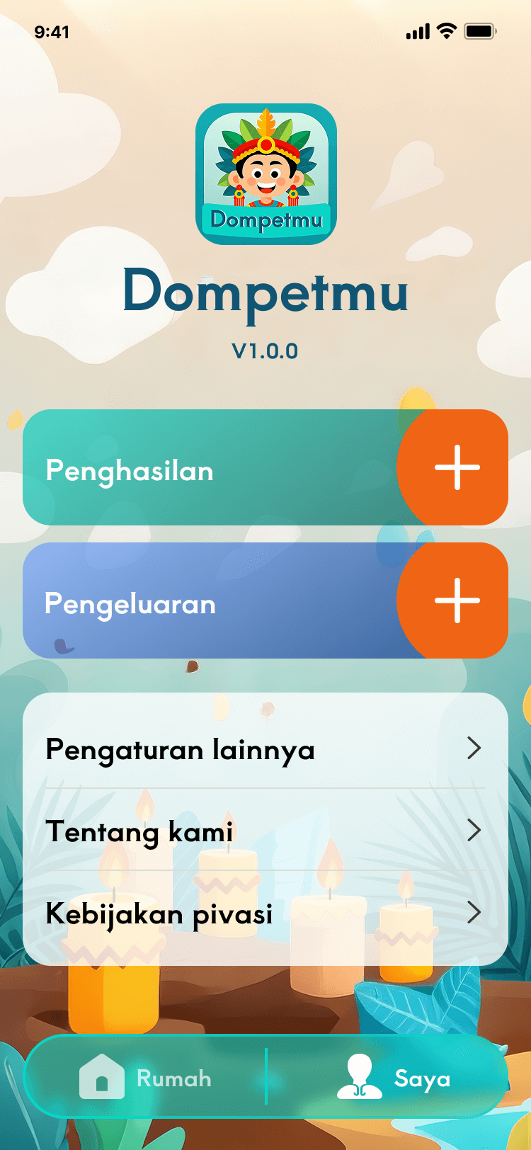 Tampilan 4 Dompetmu